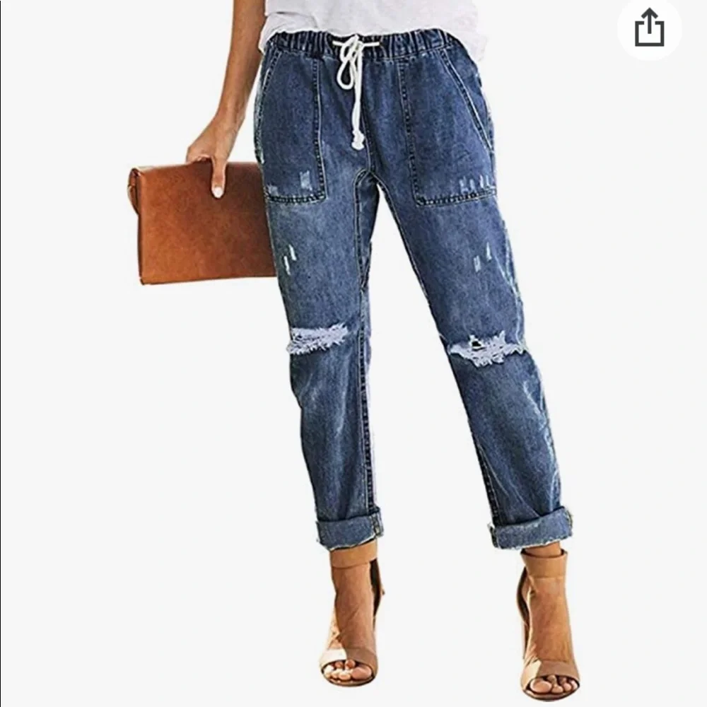 ❤️PERFECT DENIM JOGGERS❤️ - Picture 2 of 8